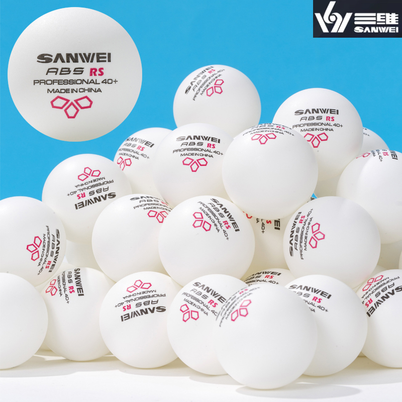 SANWEI RS40+ 3성급 탁구공 심지형 ABS 신 - Table Tennis Olympics 리뷰 및 가격