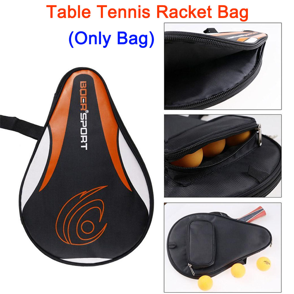 전문용 탁구 라켓 가방, 옥스포드 천 소재, 스펀지 안 - Table Tennis Olympics 리뷰 및 가격